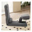 Canapé-lit pliant, canapé-lit convertible avec table, fauteuil de jeu avec support de dossier réglable à 5 positions, petit canapé confortable pour chambre à coucher, petit dortoir, cadeau pour la fête des mères