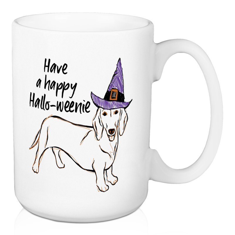 Grande tasse à café 15 onces happy hallo-weenie Southam