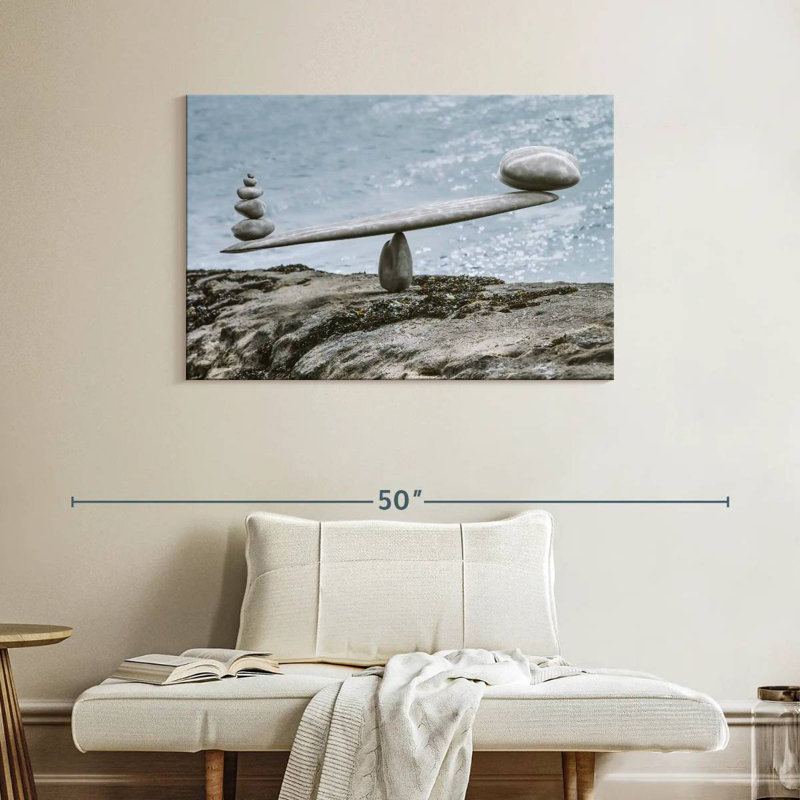 Kerrick Balanced Stone Scale, 26" H x 39" W