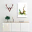 Great-spotted Lizard by George Shaw - Wrapped Canvas-55304095
