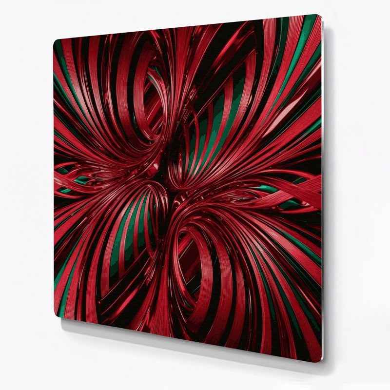 Art mural noir Op Art 7