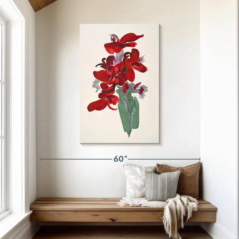 Harnek Red Canna 1915, H 45 po x l 30 po