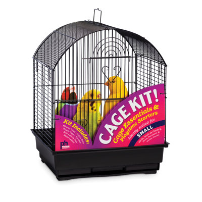  Round Roof Bird Cage Starter Kit