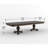 Clearwell Extendable Rectangular with Solid Wood Base Dining Table