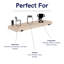 Jackson 3.8cm Chunky Shelf with Sit-On Brackets-648738695-648738693