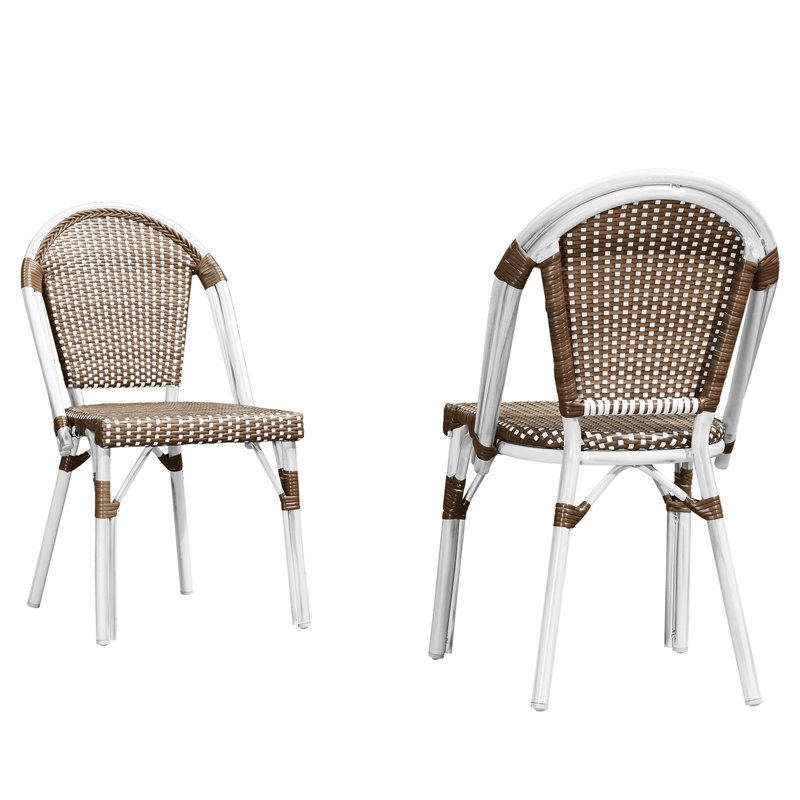 Chaise de terrasse Jahnyla, Brun
