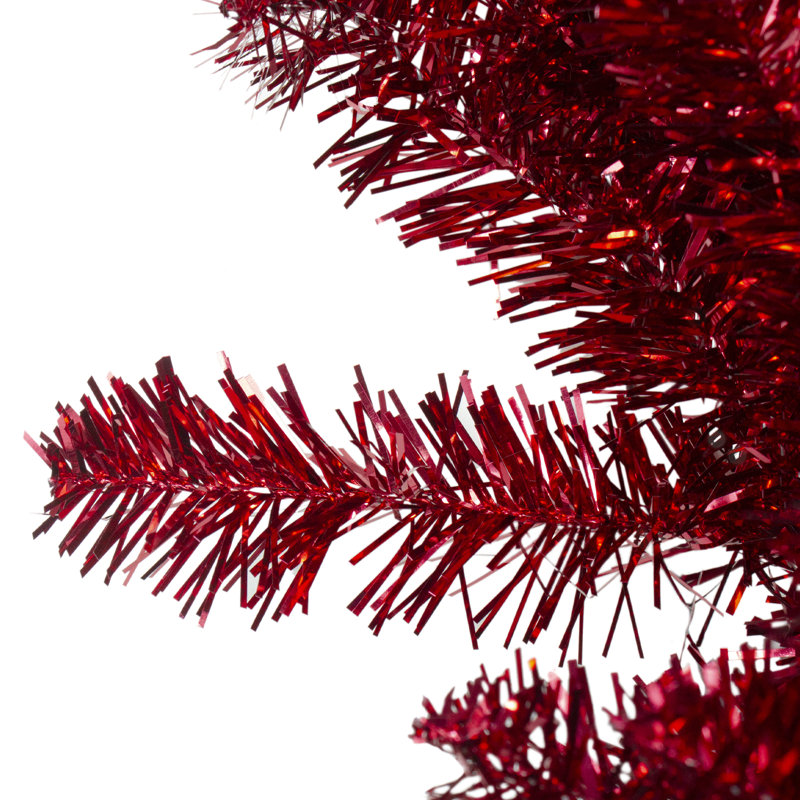 Guirlande de Noël artificielle 9 pi x 12 po - non éclairée, Rouge