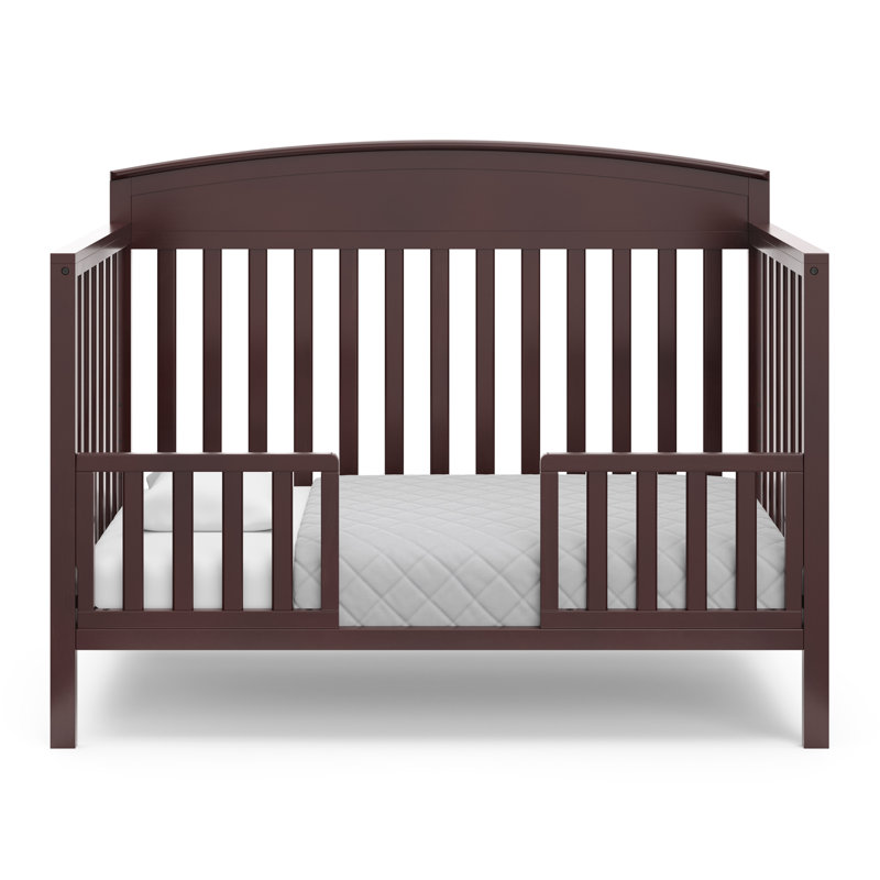 Lit de bébé convertible 5-en-1 Benton, Espresso, Lit à barreaux