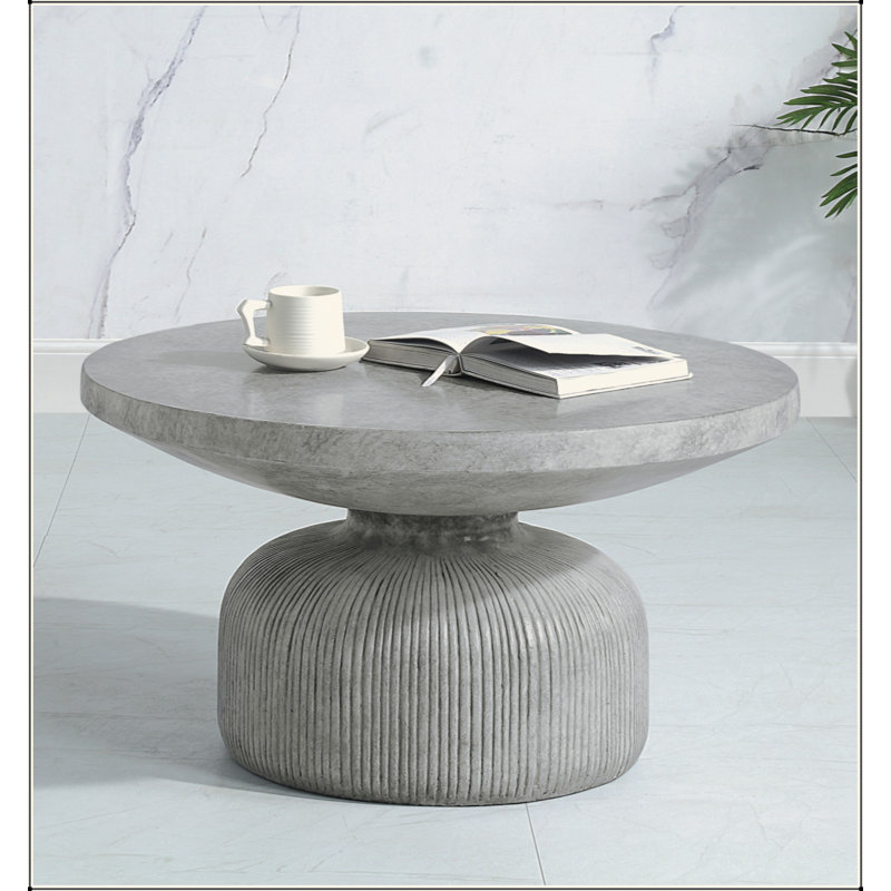 Laddie  Weathered Gray Finish Coffee Table