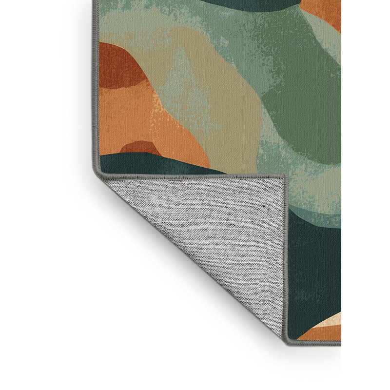 Earthly Echoes Rug, Round 6'
