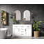Meuble-lavabo double 54 po Ahner-999402155