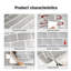 10Pcs Peel and Stick 1.2mm Wall Paneling-103520390