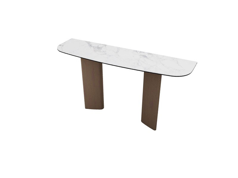 Sandy Consoles, Smoke, Calacatta Paonazzo