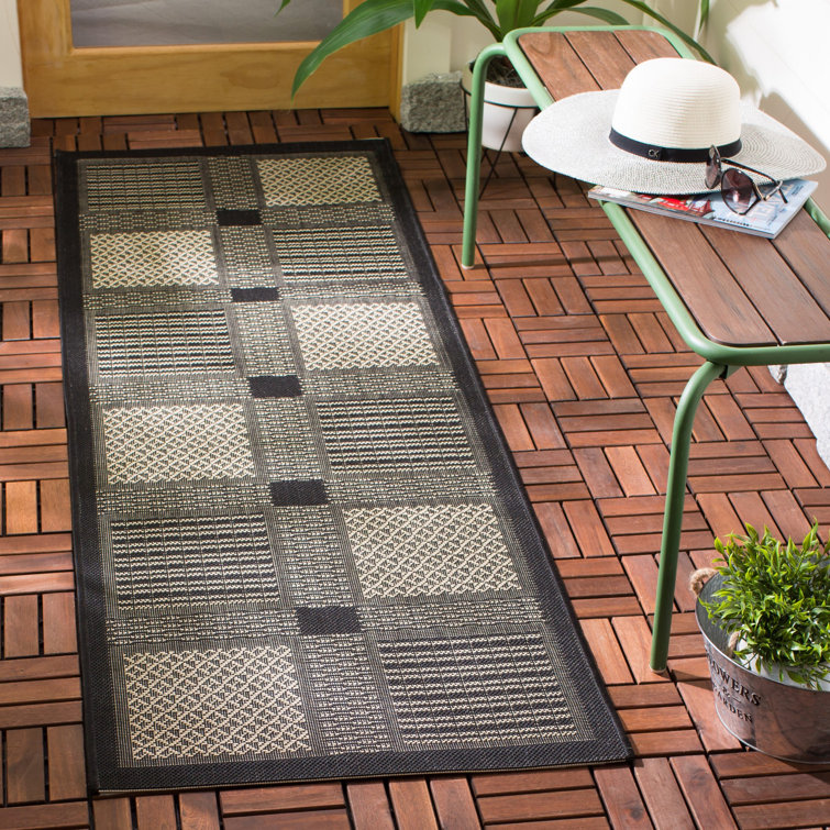 Dirks Performance Geometric Indoor/Outdoor Area Rug