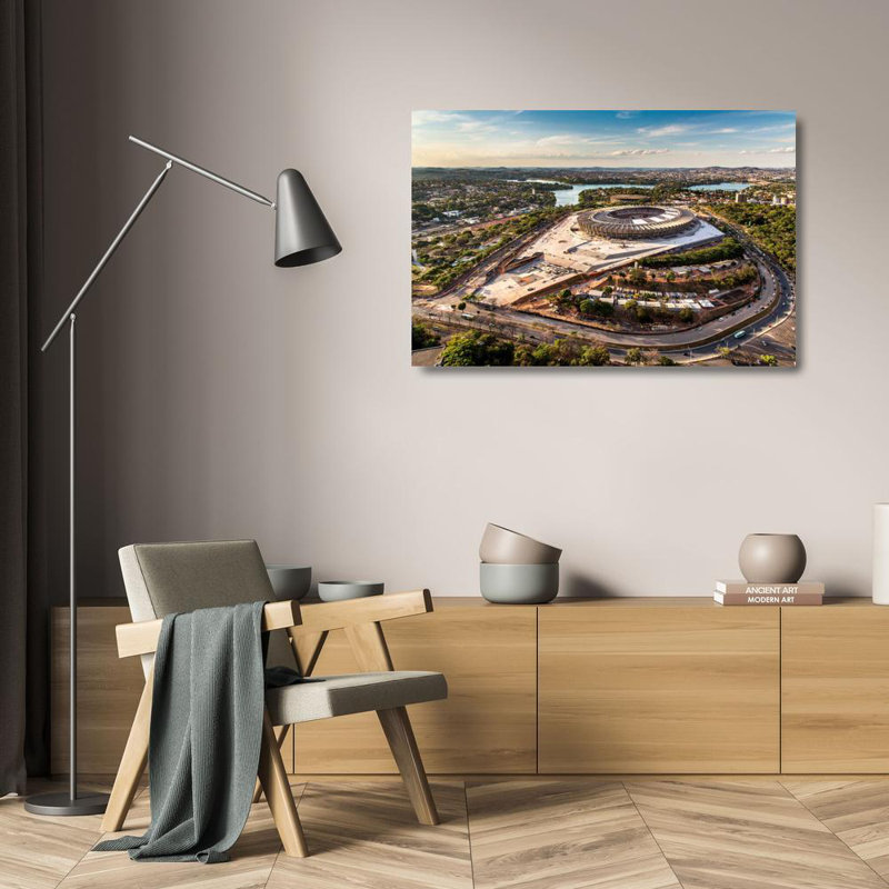 Mineirao Stadium, 16" H x 24" W