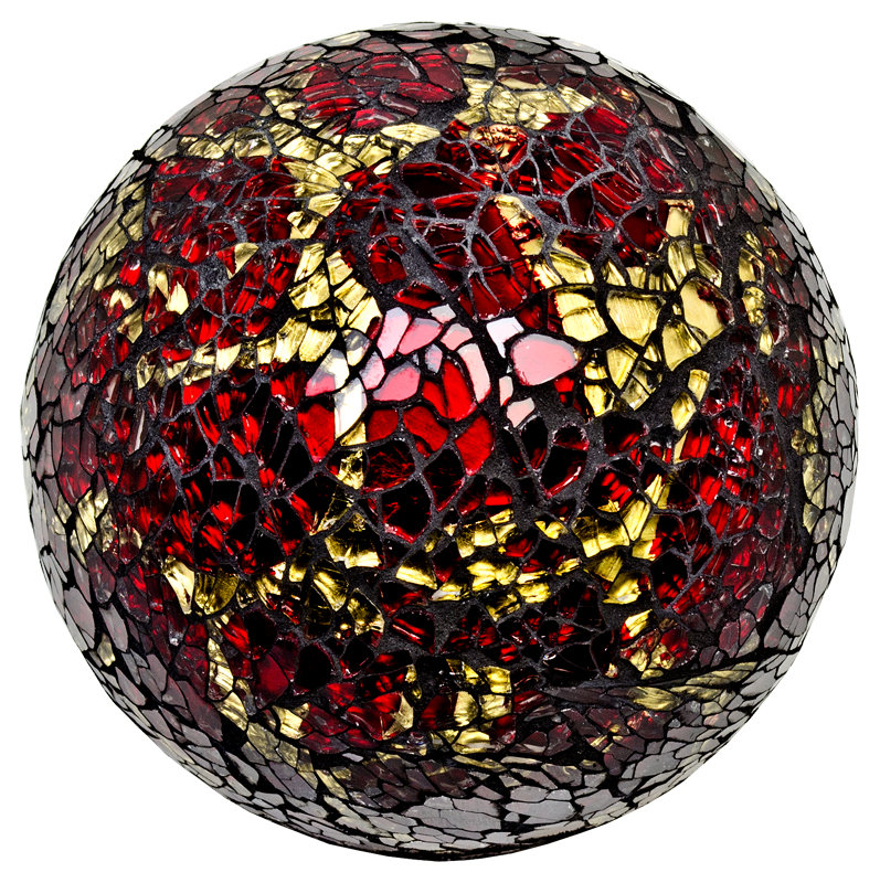 Abstract Figurines & Sculptures, Yellow/Red