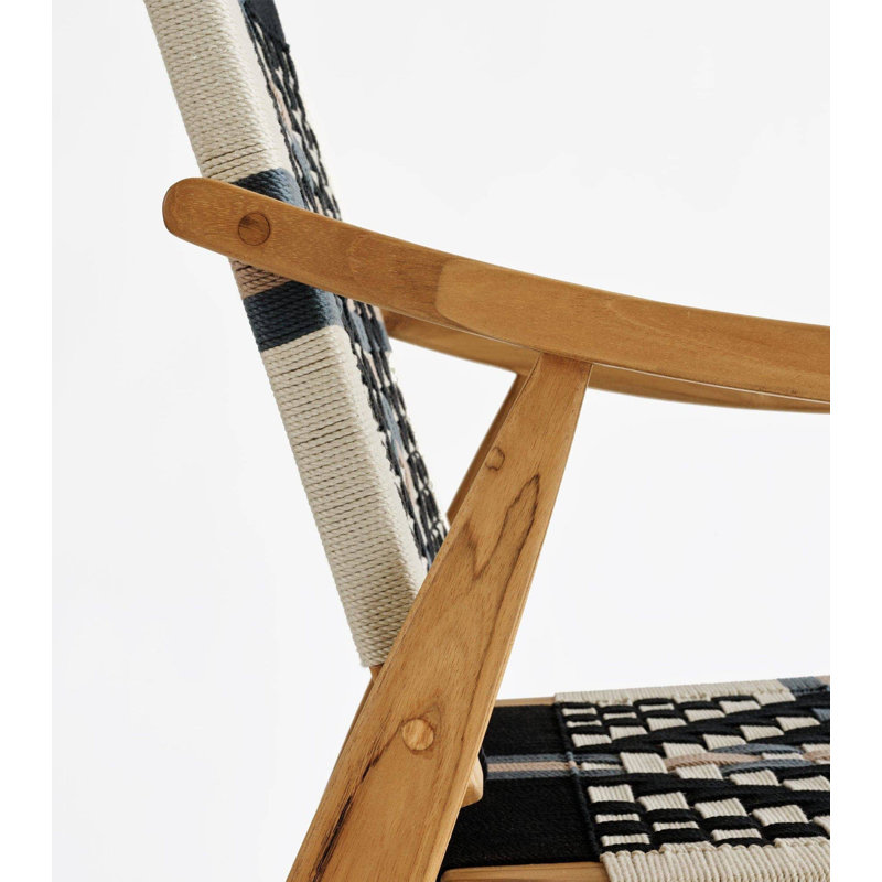 Izapa Rocking Chair, Natural, Colonial Pattern