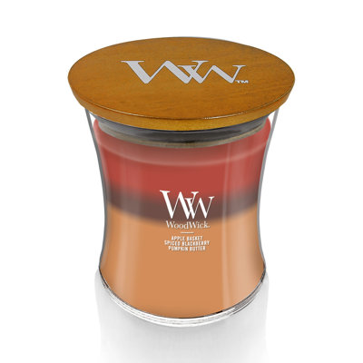 WoodWick  Autumn Harvest Medium Hourglass Scented Candle