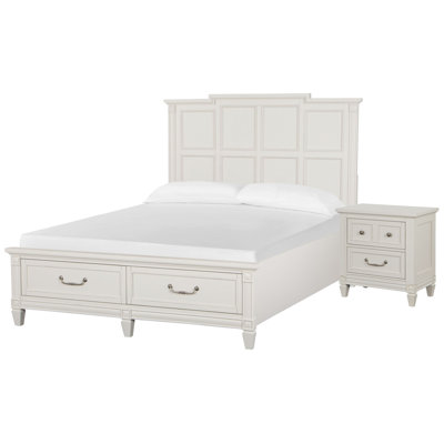 Murtagh King Panel Storage Bed With Nightstand