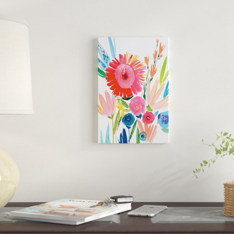 « vermelho ii », reproduction sur toile, H 12 po x l 8 po x P 0,75 po, Toile tendue