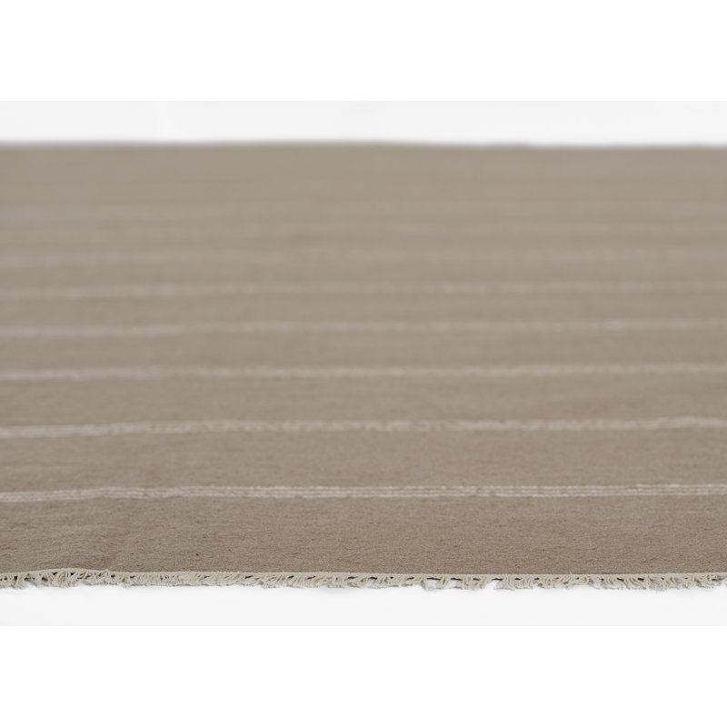Hand Tufted Striped Indoor Rug, Runner 2'6" x 8'