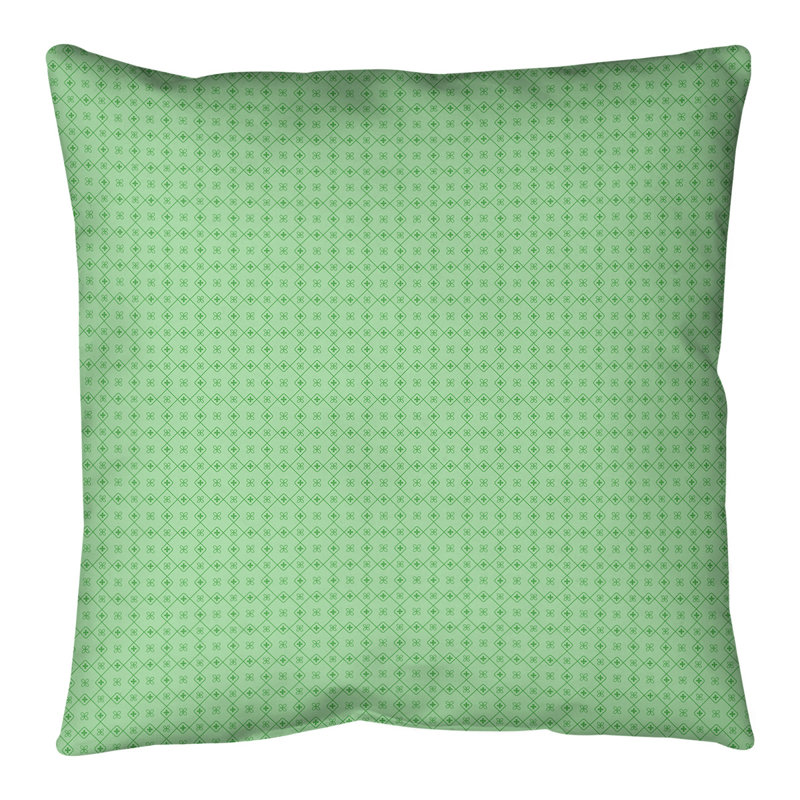 Coussin de sol Katelyn Elizabeth, 28 po x 28 po, Vert