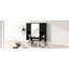 Armoire de rangement murale moderne, armoire de salle de bain murale avec miroir, armoire à pharmacie avec barre à serviettes-1112158919