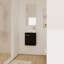Meuble-lavabo à fermeture en douceur avec lavabo-518753469