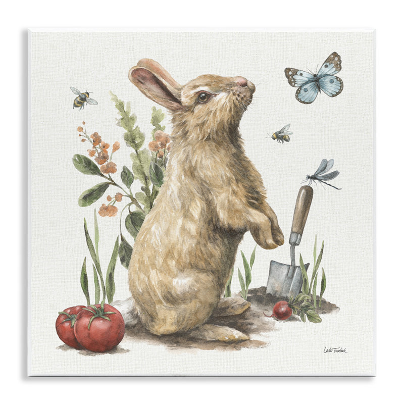 «Garden Patch Rabbit» par Leslie Trimbach
