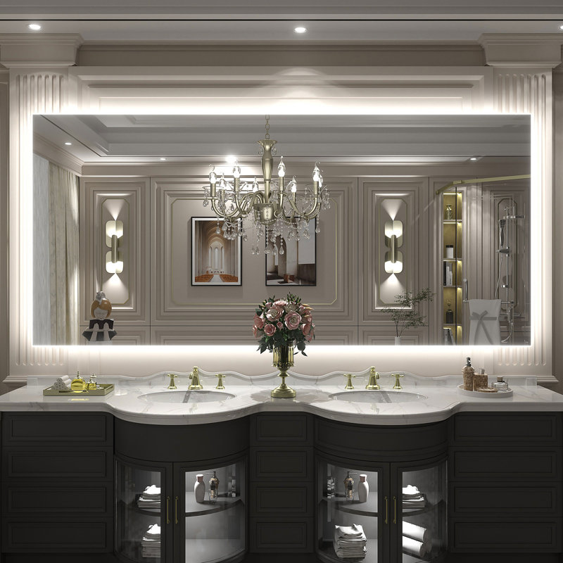 Miroir de salle de bain , 77 po x 36 po
