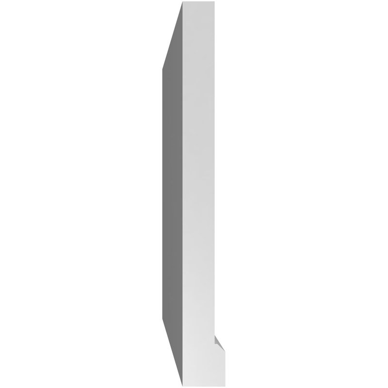 Cadre de seuil Brickmould, brun clair apprêté, H 18 po x l 18 po x P 2 po