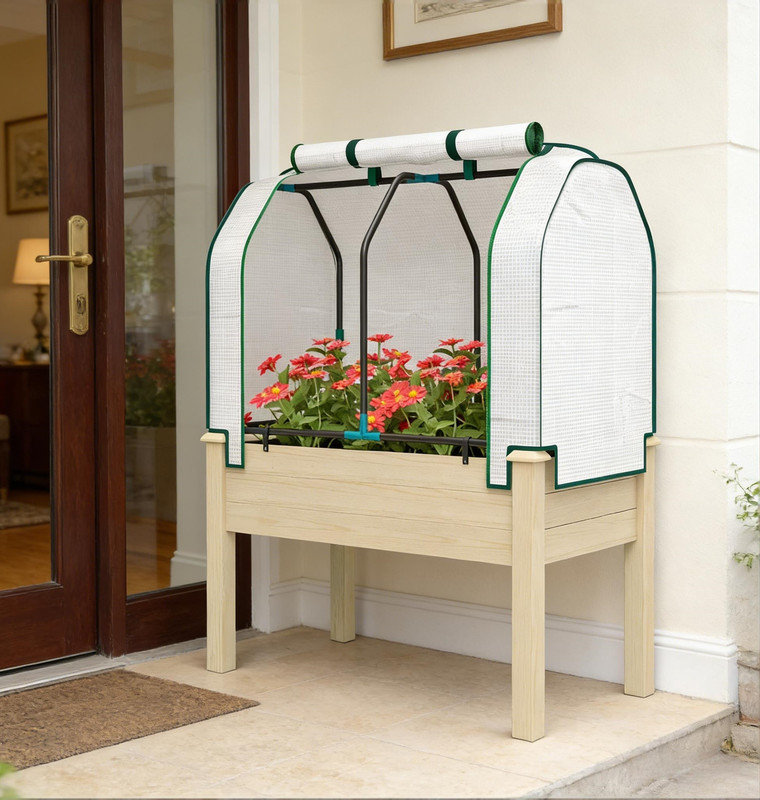 Jardinière compacte, jardin surélevé pour l'extérieur