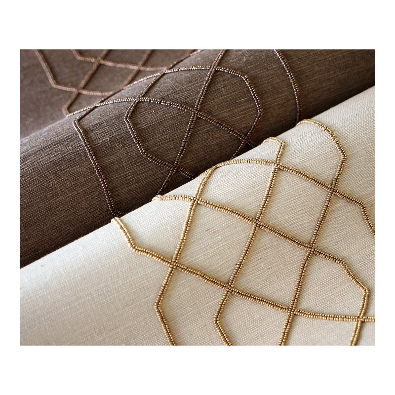 Kingsley Grass Cloth Wallpaper Roll, Burnished Gold