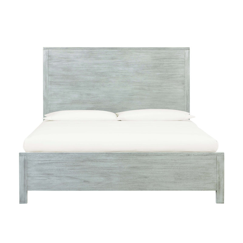Platform Bed, Queen, Gray