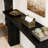 Contemporary Triangular Console Table for Modern Entryway and Living Space