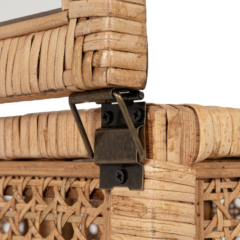 Boîte décorative Edelie, H 4,25 po x l 12,5 po x P 6,75 po, Naturel