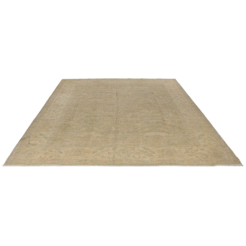 Tapis turc Oushak beige et ivoire 8 x 10