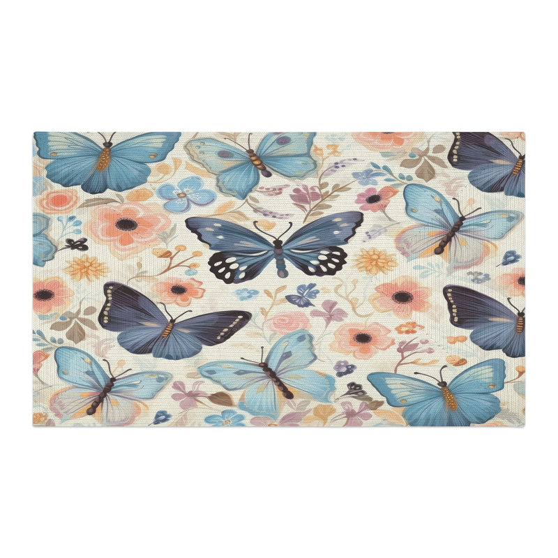 Tapis tressé Wings & Petals, Rectangulaire 3 pi x 5 pi