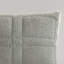 Édredon très grand, gris, simili et tissu, matériaux de literie gris élégants, rembourrage 100%