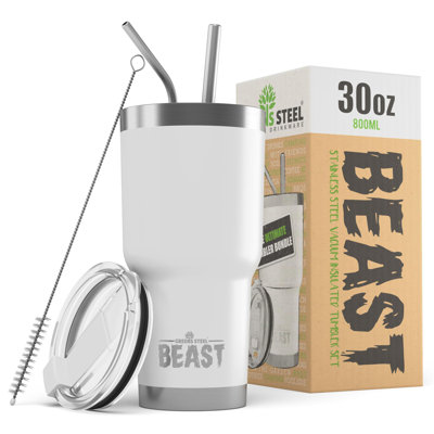 Dyzi 30.0ml Double Wall Insulated Stainless Steel Travel Tumbler