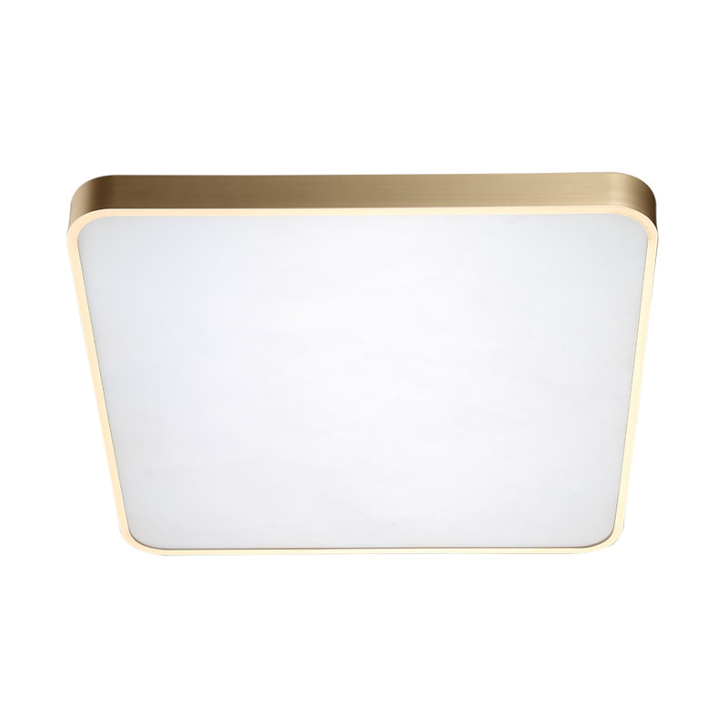 Halsted LED Flush Mount, 5.8cm H x 50cm W x 50cm D, Silver