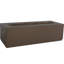 Forma Rectangle Aluminum Propane and Natural Gas Fire Pit Table-1389684169
