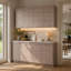 Meuble mural de cuisine Jewlia à quatre portes et compartiments de rangement, unité de rangement murale pour cuisine-1654306768
