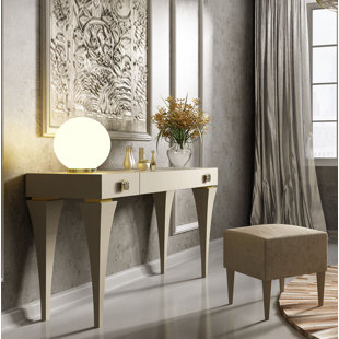 Ensemble de coiffeuse avec tabouret