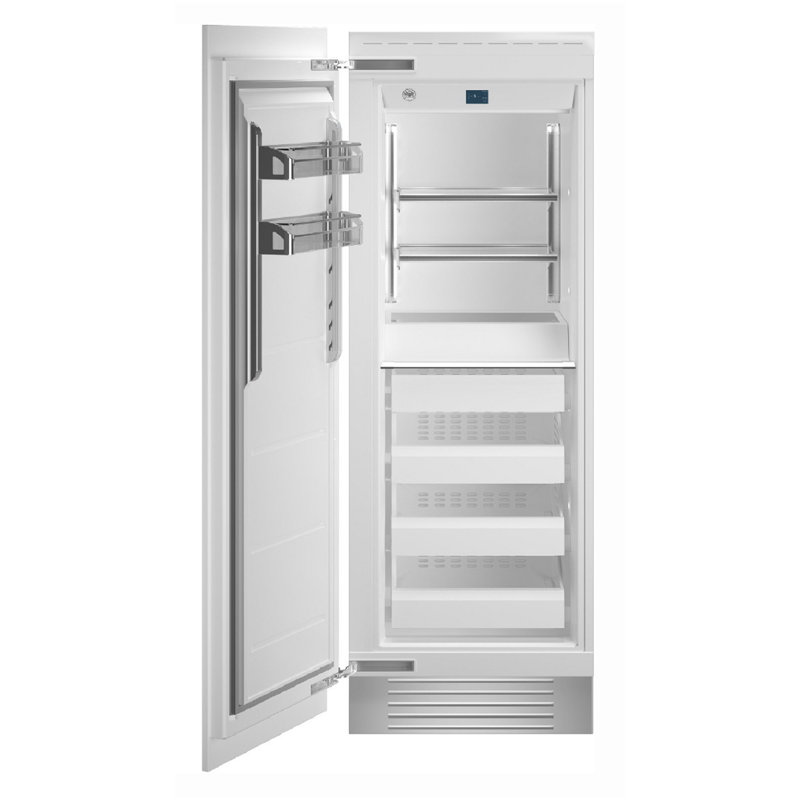 30" Built-in Freezer Column - Stainless - Left Swing Door, Left