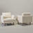 Miller Upholstered Swivel Armchair (set Of 2)-195729484