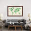 Dinosaur Map Of The World by Michael Tompsett - Print on Canvas-56676226-42154489
