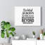 Blessed Beyond Measure - Wrapped Canvas Print-2116149117