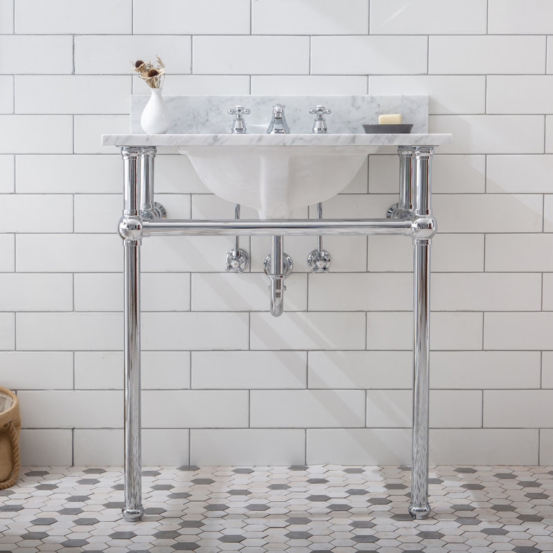 Ensemble de meuble-lavabo simple 30 po Copeland, Chrome