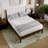 Mavi Solid Wood Upholstered Bed Frame-1368537999